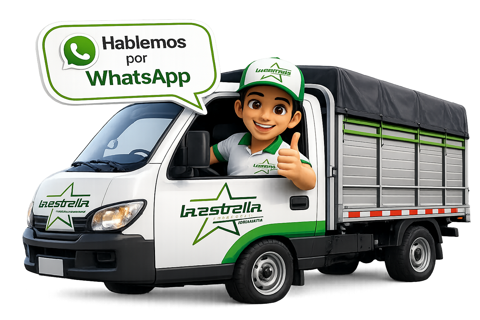 Hablemos por WhatsApp Transportes La Estrella